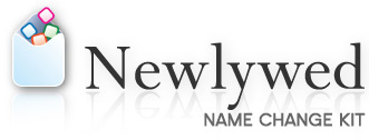 Newlywed Name Change Kit