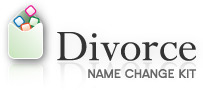 Divorce Name Change Kit