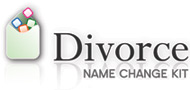 Divorce Name Change Kit